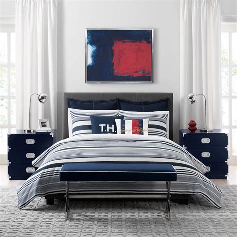 tommy hilfiger twin duvet cover